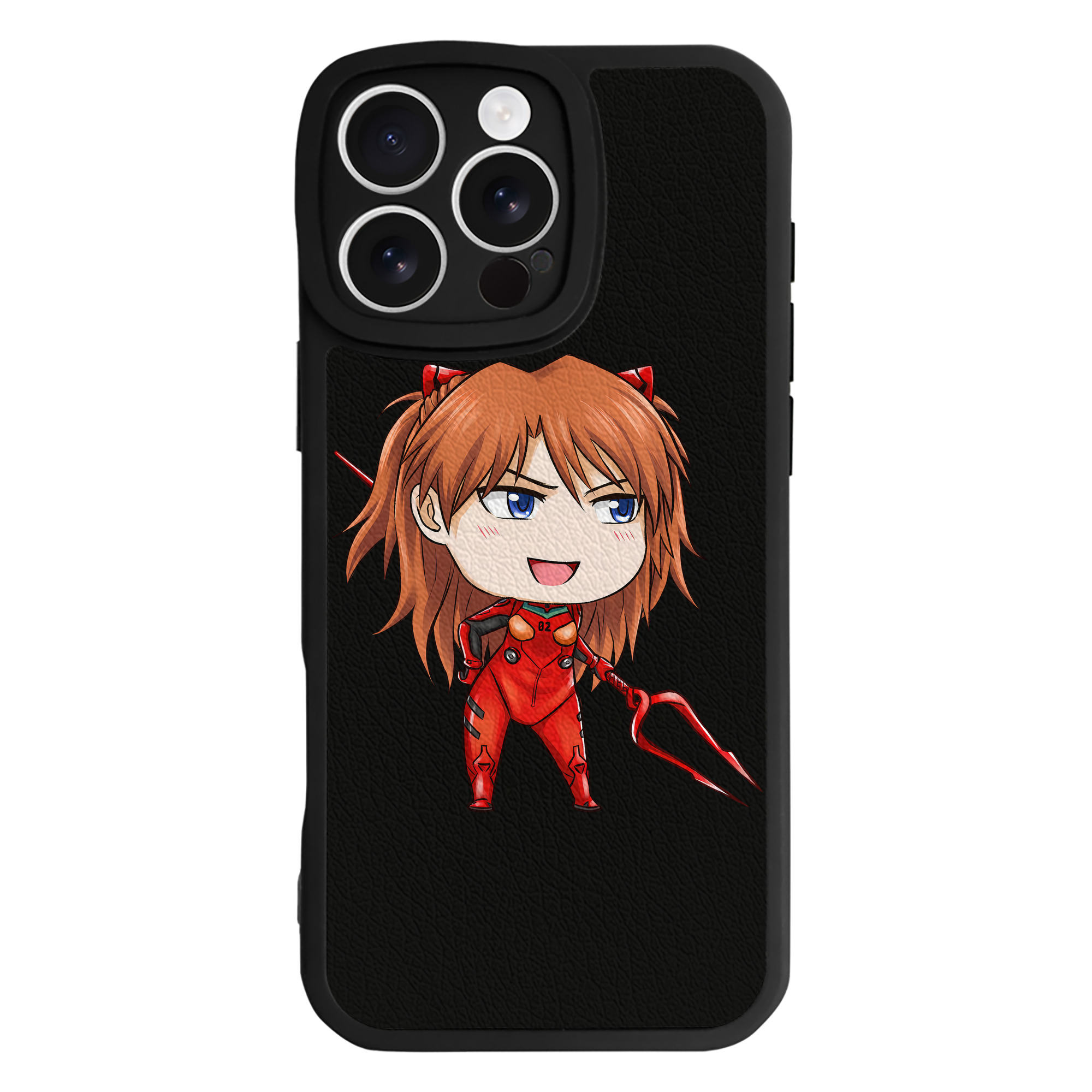 （画像用） EVA 新世紀エヴァンゲリオン 【iPhone 16シリーズ対応】シリコンスマホケース（レザー調） 材質：シリコン